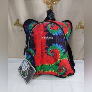 Obersee Baby Bottle Cooler Backpak/ Multicolored Tie-dye